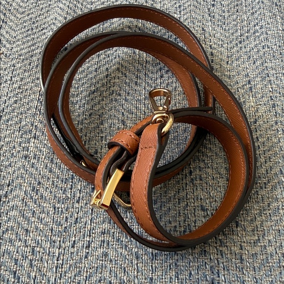 Michael Kors Brown Leather Crossbody Replacement Strap - Picture 2 of 12